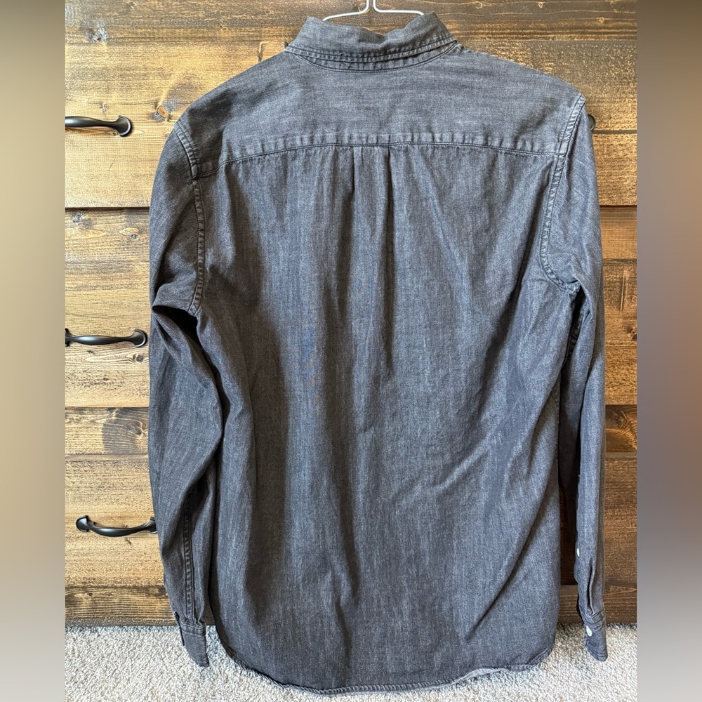 J. Crew Black Casual Button Down Shirt - Picture 2 of 3